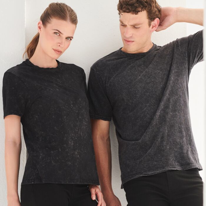 SF Clothing Unisex Washed Band T-Shirt Thumbnail