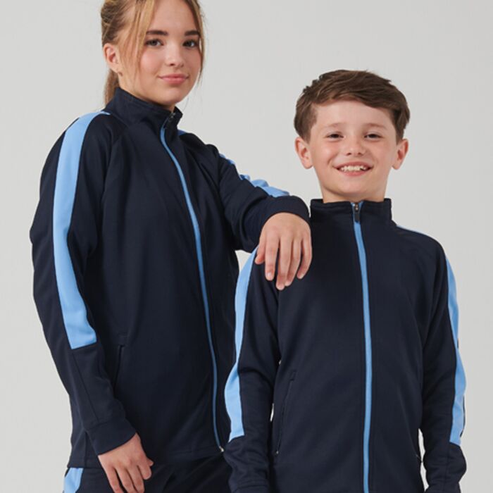 Team Juniors Knitted Tracksuit Top Thumbnail