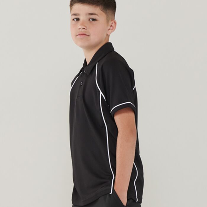 Team Performance Piped Polo Shirt (juniors) Thumbnail