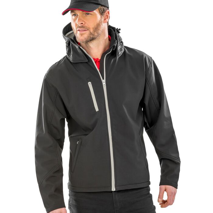 Club Hooded Soft Shell Jacket Thumbnail