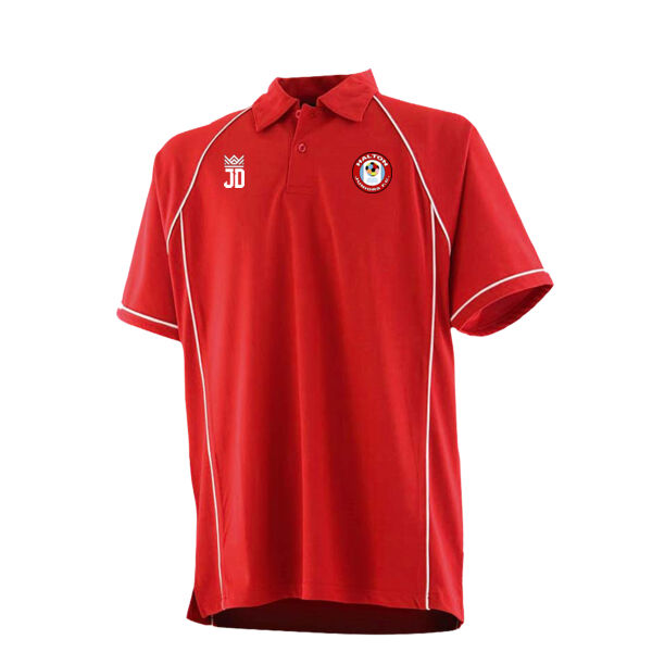 Halton - Team Performance Piped Polo Shirt Thumbnail