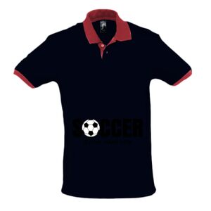 SOL'S Prince Contrast Cotton Piqué Polo Shirt Thumbnail
