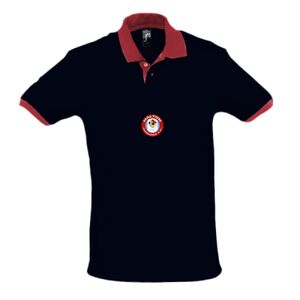 SOL'S Prince Contrast Cotton Piqué Polo Shirt Thumbnail