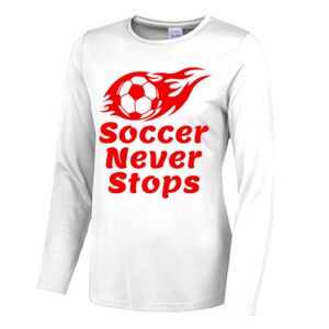 AWDis Ladies Cool Long Sleeve T-Shirt Thumbnail