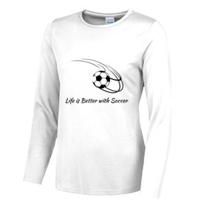 AWDis Ladies Cool Long Sleeve T-Shirt Thumbnail