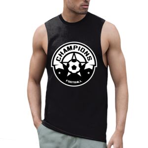 High neck slash armhole vest Thumbnail