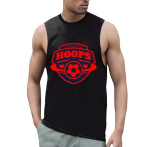 High neck slash armhole vest Thumbnail