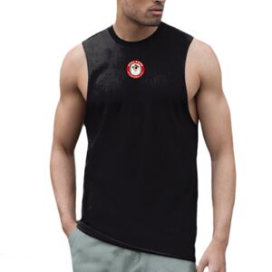 High neck slash armhole vest Thumbnail